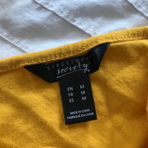 Yellow Thin Strap Bodysuit - Picture 2 of 2